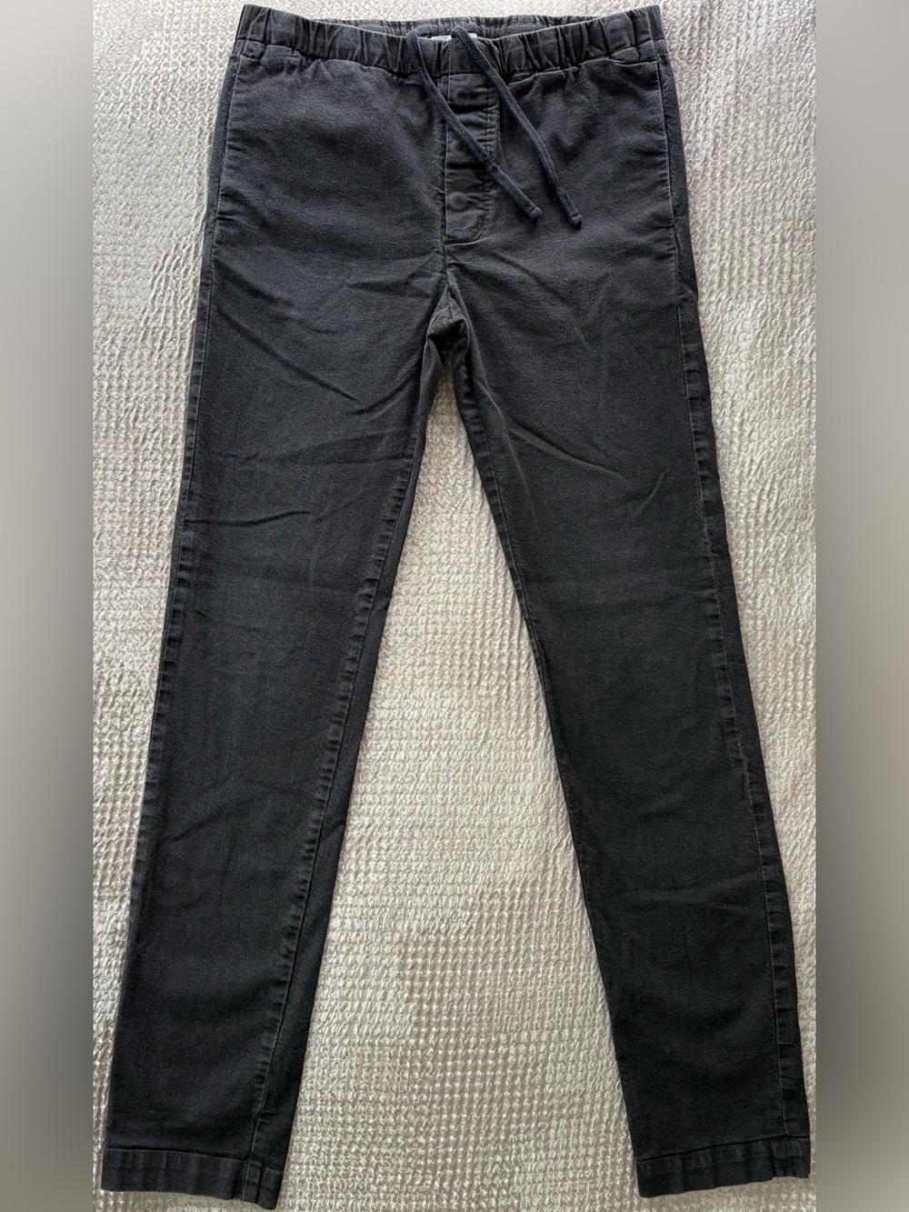 James Perse Drawstring Lounge Pants Mens Size 1 Small Charcoal Gray Quiet Luxury